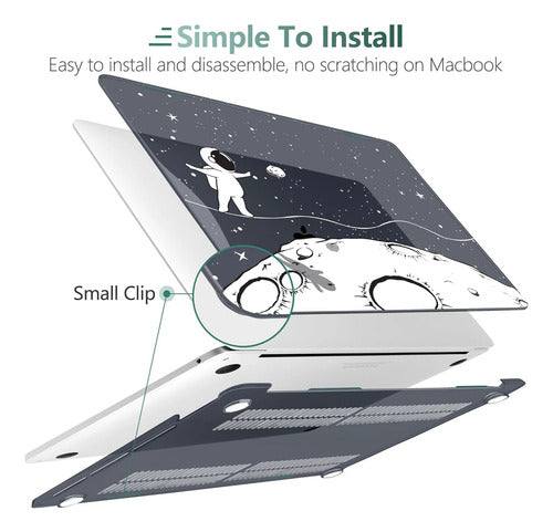 Funda Astronauta Para Macbook Pro 13 Pulgadas Cute Astronaut