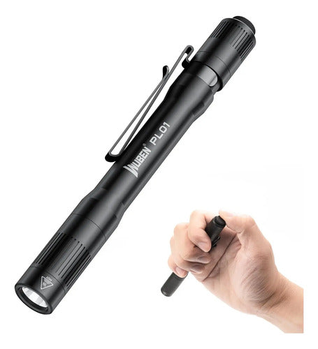 Lintern De Bolsillo Recargable Wuben Pl01, 650 Lúmenes Negro