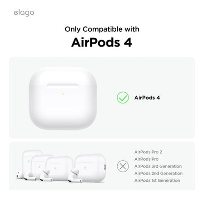 Funda Elago Armor Para AirPods 4 Negro