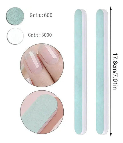 Kit, Herramientas De Cuidado De Uñas. Limas, Etc