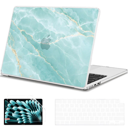 Funda G Jgoo Para Macbook Air Turquesa