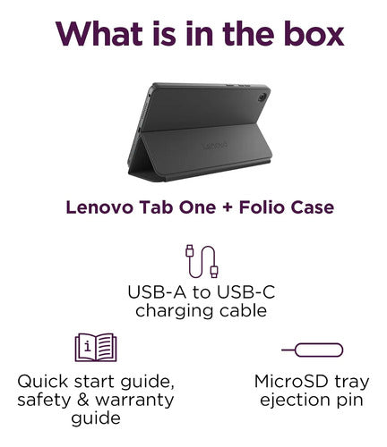 Lenovo Tab One Tablet Gris