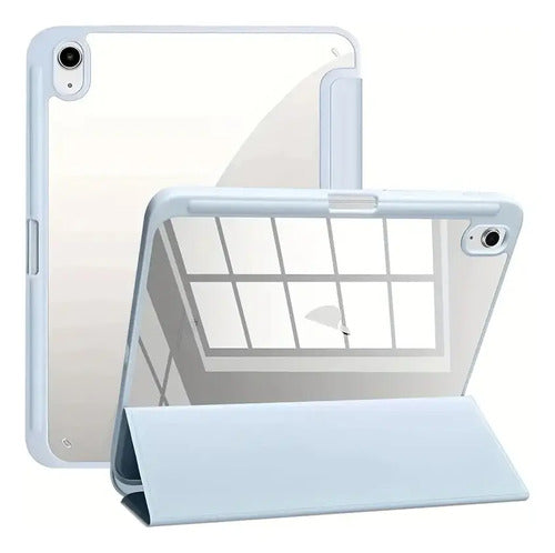 Funda Para iPad (a16) De 2022 Y 2025 11' Y 10.9' Celeste