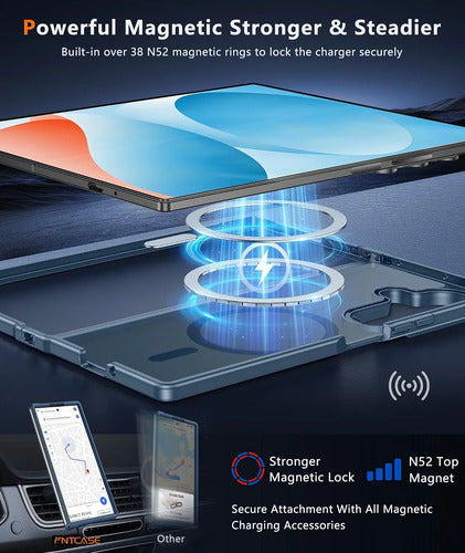Funda Para Samsung Galaxy Z Fold 7 Azul Lisa