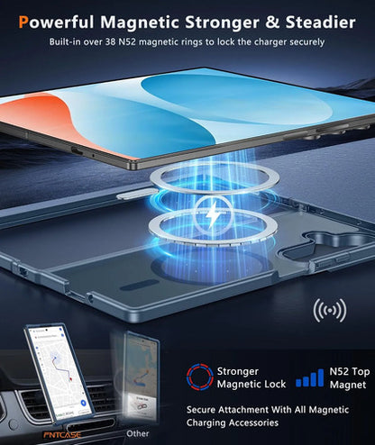 Funda Para Samsung Galaxy Z Fold 7 Azul Lisa