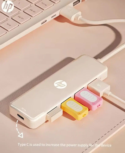 Hp Usb 5 En 1 El Hub Para Dispositivos Móviles Negro