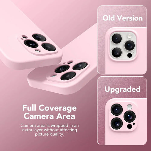 Funda Magnética Para iPhone 14 Pro Rosa