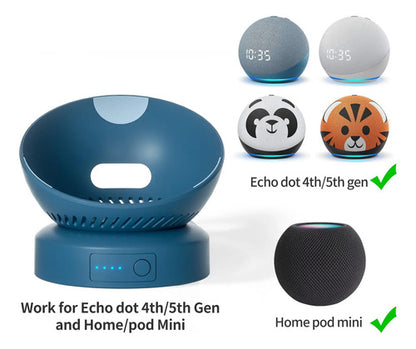 Batería Portátil Y Soporte Design Para Echo Dot 5a Gen Color