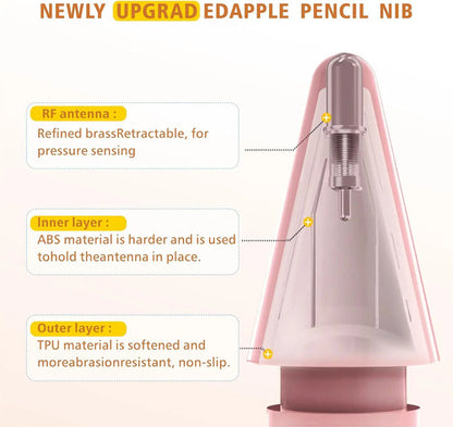 Pack De 6 Puntas De Repuesto Para Apple Pencil 1ra/2da Gen