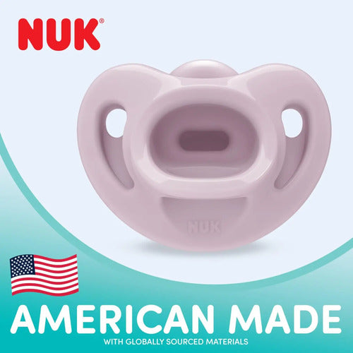 Chupet Nuk Timeless Comfy 100% Silicona, 0-6m, 5-pack Multicolor 0-6 Meses