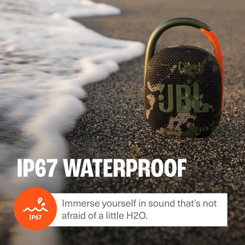 Jbl Clip 4: Parlante Bluetooth Ultracompacto E Impermeable Verde