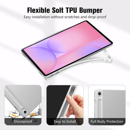 Funda Para Galaxy Tab S10 Lite/s10 Fe/s9 Fe 10.9 ... Gris