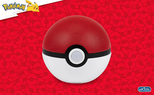 Pokemon Pokeball Parlante Bluetooth Portátil Recargable