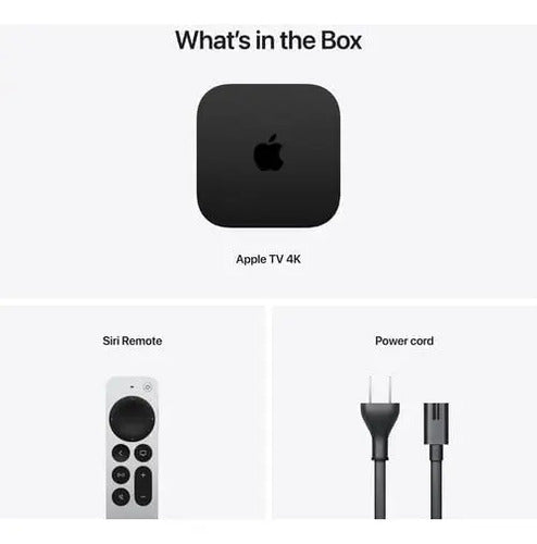 Apple Tv 4k  Wi-fi 64 Gb (3ra Generación) Negro Siri Remote