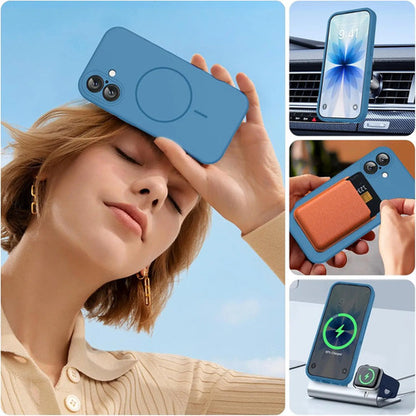 Funda Magnética Miracase Para iPhone 17 Azul