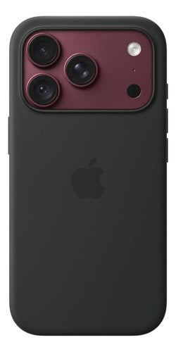 Funda De Silicona Magsafe Para iPhone 18 Pro Negro