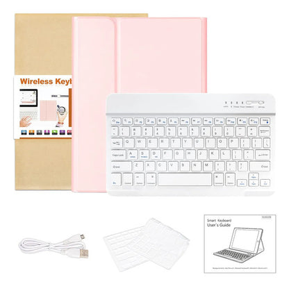 Funda Con Teclado Para iPad Air Y Pro De 11 Pulgadas Rosa