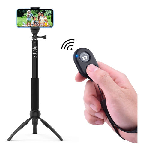 Control Remoto Para Cámara De Smartphone Zttopo Negro