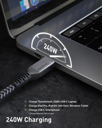 Cable Thunderbolt - 1 Metro Negro