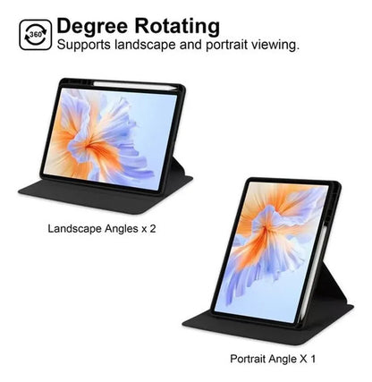 Funda Giratorio 360° Para Tablet 11 Pulgadas Negro