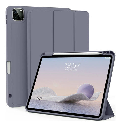 Funda Para iPad Pro 11'' Con Soporte Para Lápiz Violeta