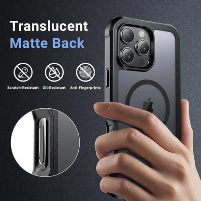 Funda Magnética Para iPhone 16 Pro Max Negro