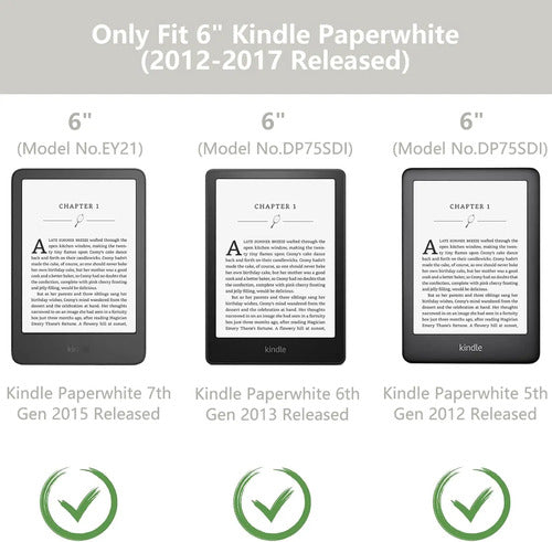 Funda Morock Para Kindle Paperwhite Blanco