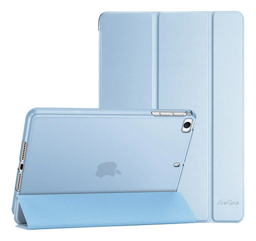 Funda Delgada Para iPad Mini Azul Claro