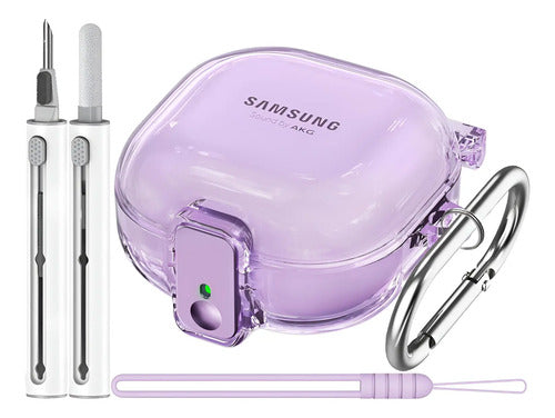 Funda Para Samsung Galaxy Buds Fe/2/pro/live Morado