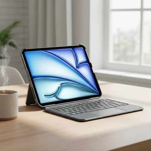 Funda Con Teclado Para iPad 11th/10th Gen, Air 11 Gris