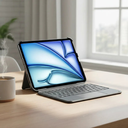 Funda Con Teclado Para iPad 11th/10th Gen, Air 11 Gris