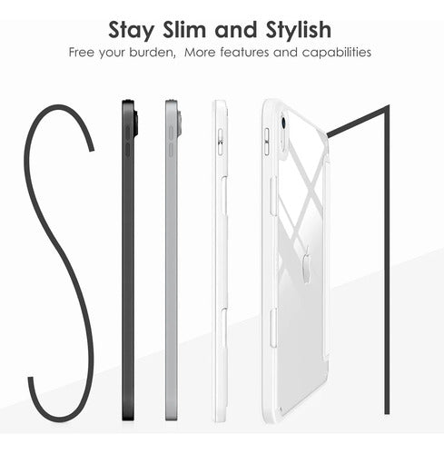 Funda Para iPad (a16) De 2022 Y 2025 11' Y 10.9' Blanco