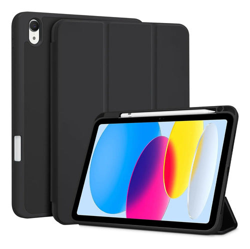 Funda Para iPad A16 10 (10.9 ) Y 11 Gen (2022-2025) Negro