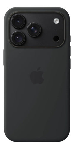 Funda De Silicona Magsafe Para iPhone 18 Pro Negro