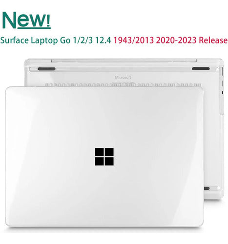 Funda Rígida Para Microsoft Surface Laptop Go Transparente