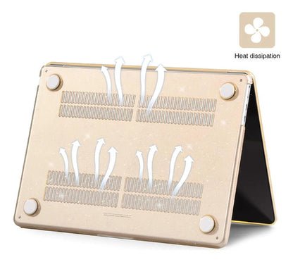 Carcasa Funda Transparente Para Macbook Air 13.6' Plateado