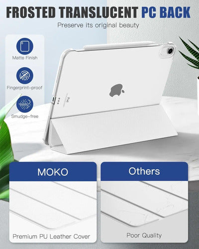Funda Para iPad Air 11 Pulgadas 7ma/6ta Gen M3/m2 Blanco