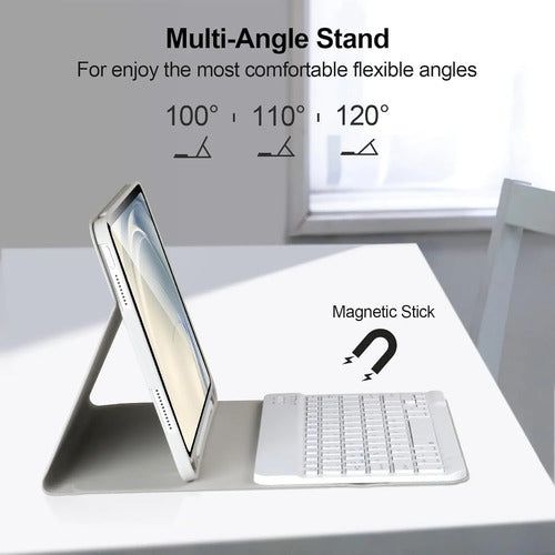 Funda Con Teclado Bluetooth Para iPad 11/10th Gen