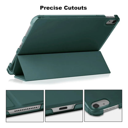 Funda Para iPad A16 11th Gen 11  2025 Y iPad 10th Verde Oscuro