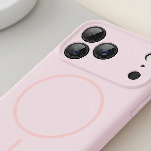 Funda Magnética Miracase Para Phone 17 Pro Rosa