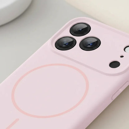 Funda Magnética Miracase Para Phone 17 Pro Rosa