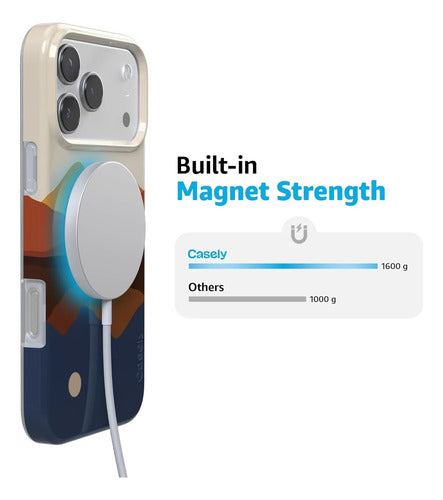 Funda Casely Para iPhone 17 Pro Opposites Attract | Day & Night Colorblock Mt.