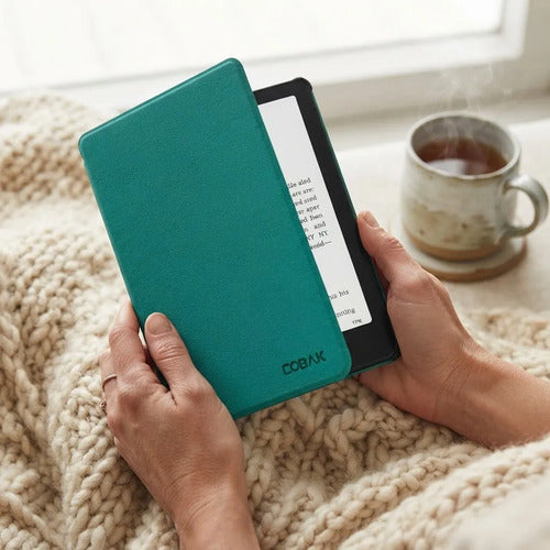 Funda Premium Para Kindle Paperwhite 12ª Generación 2024 7 Verde Claro