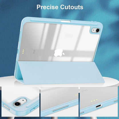 Funda Para iPad (a16) De 2022 Y 2025 11' Y 10.9' Celeste