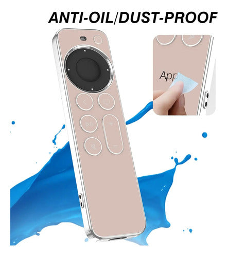 Funda Protectora Para Control Remoto Apple Tv Rosa Claro