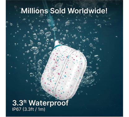 Funda Impermeable Para AirPods Pro 2da Y 1ra Gen. Funfetti - Lanyard