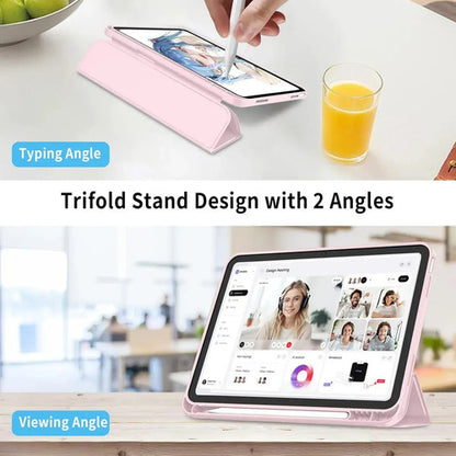 Funda Para iPad (a16) De 2022 Y 2025 11' Y 10.9' Rosa Claro
