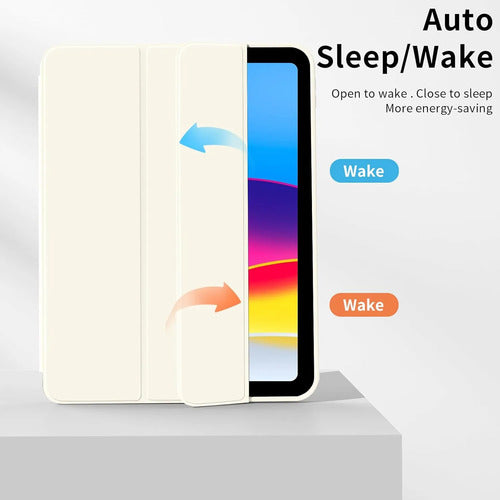 Funda Para iPad (a16) 11th Gen 2025 Y iPad 10th Blanco