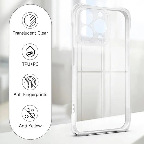 Funda Magnética Transparente iPhone 14 Pro Max Con Cuerda