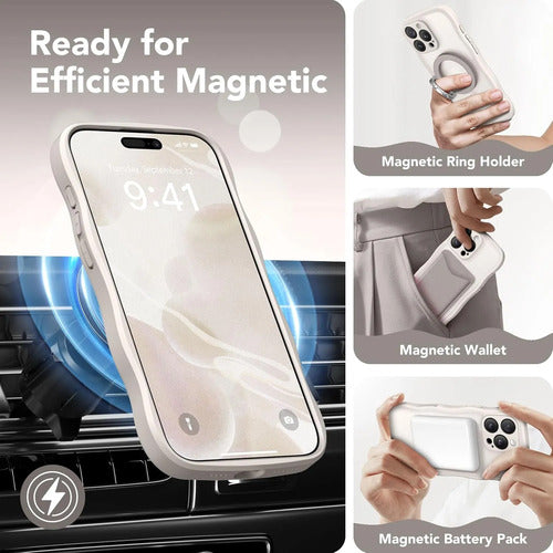 Funda Para iPhone 16 Pro Gris